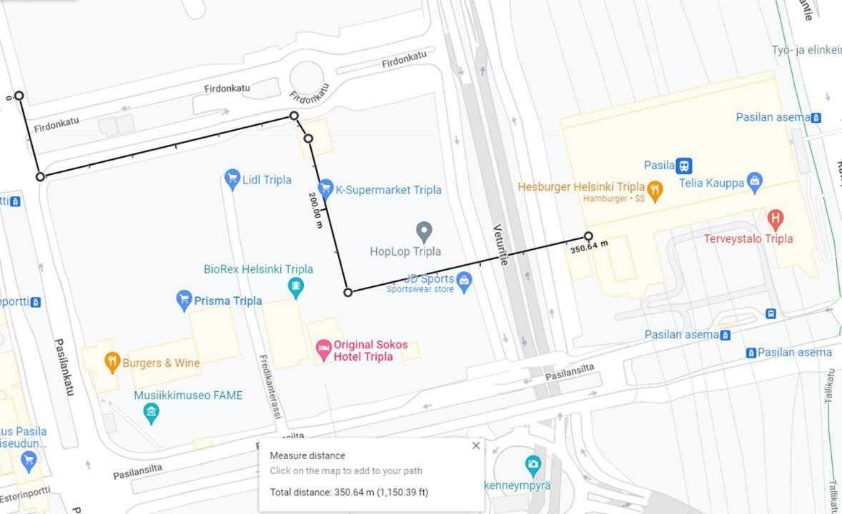 헬싱키 Pasila Star 아파트 외부 사진